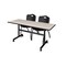 Kobe FlipTop Table, 60" W, 29" H, Laminate Top, Maple MKFT6024PL47BK - alternate 1
